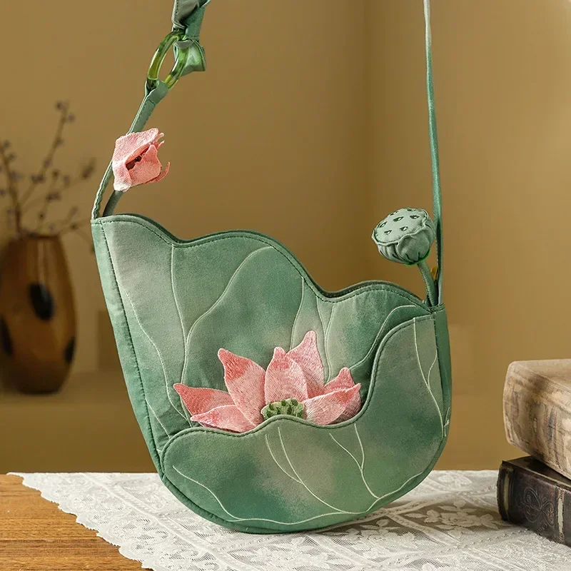 Women'S Bags New Collection - Elegancka torebka damska w stylu chińskim
