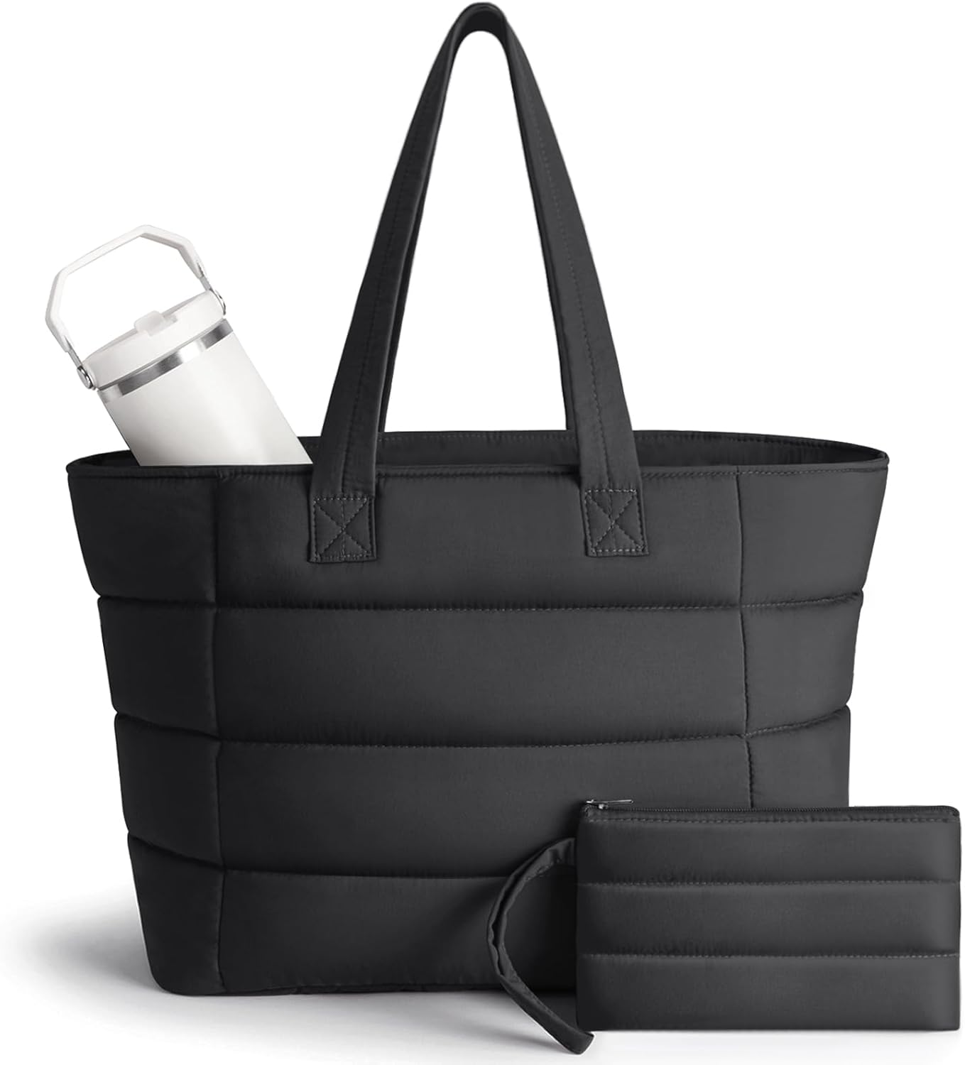 Women Bags For Work - Torba typu puffer dla kobiet, lekka,