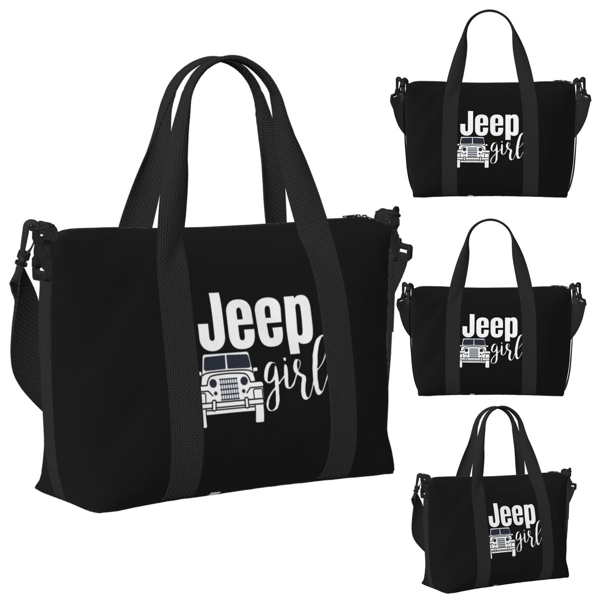 Women'S Jeep Bags - Torba plażowa J-Jeep-S dla dziewczyn, duża