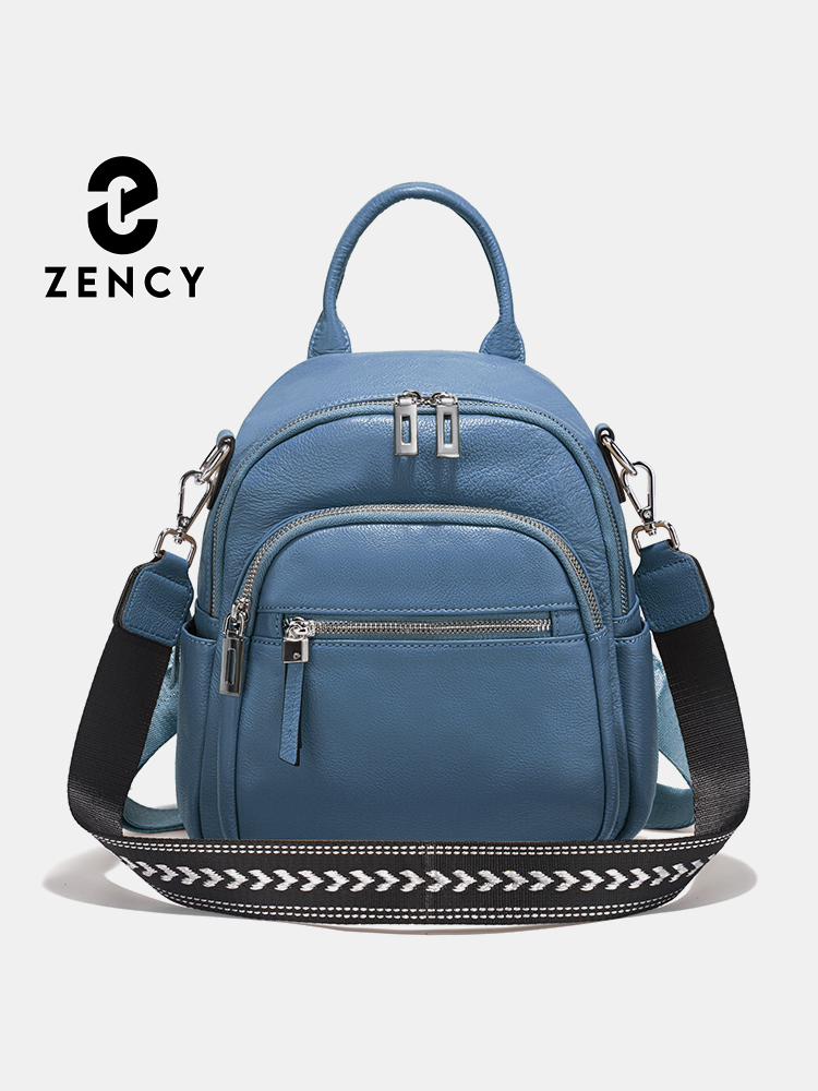 Women Bags For Work - Zency Mały Plecak z Prawdziwej Skóry