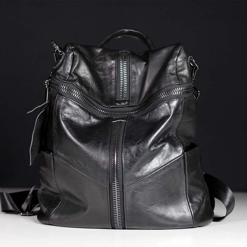 Mini Backpack Women - IPinee projektant mody kobiet prawdziwej skóry
