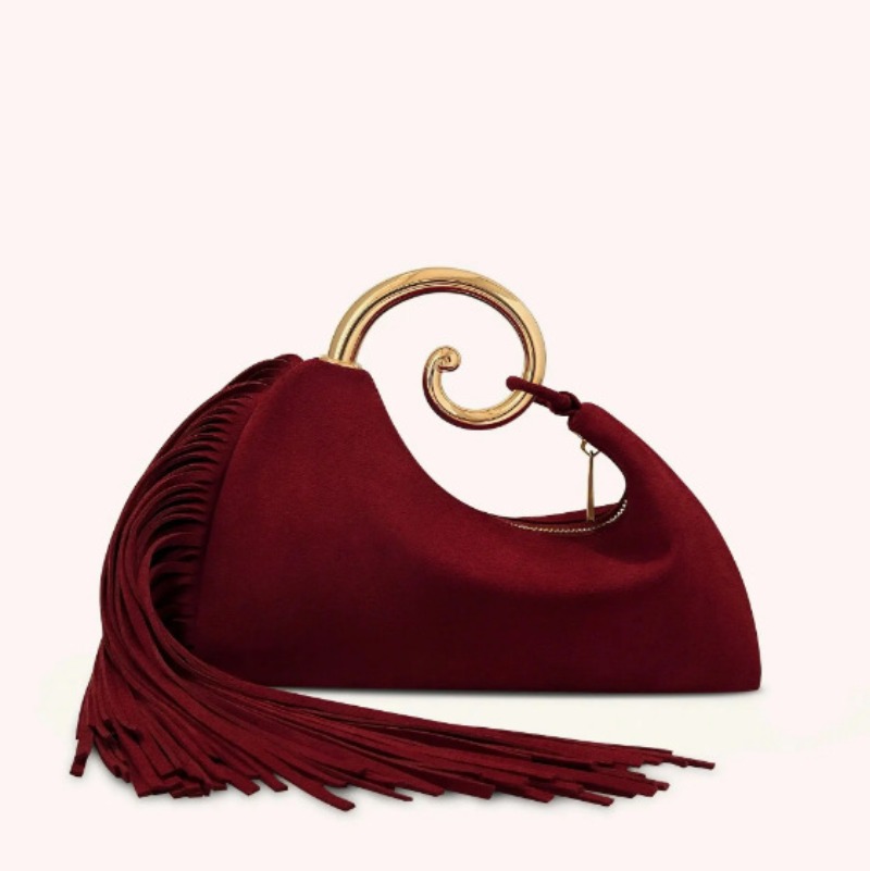 Women Bags In Trend - Modna torebka retro na kolację, torebki