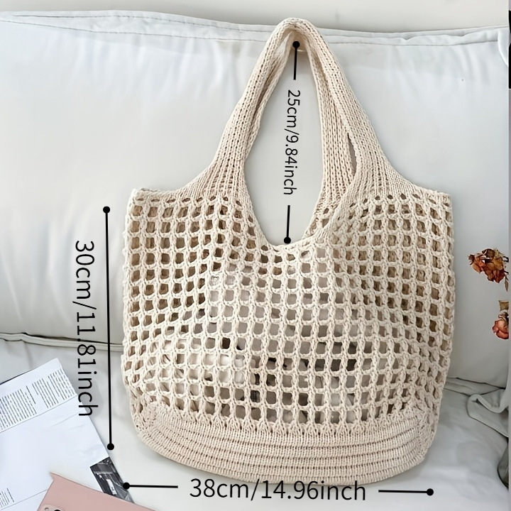 1 szt. Damska torba na ramię s – Crochet Market Bag recenzja i cena