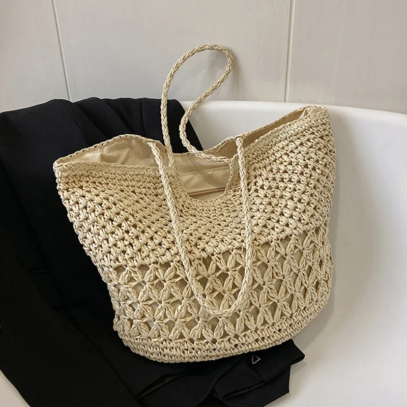 Torebki ze słomy o swobodnym d – Women Bags In Trend recenzja i cena