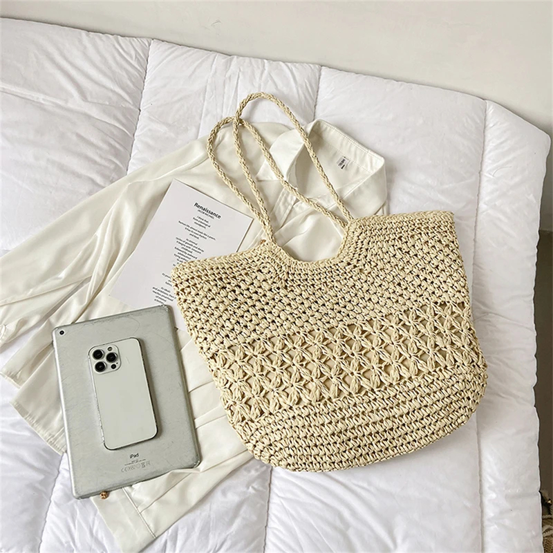 Torebki ze słomy o swobodnym d – Women Bags In Trend recenzja i cena