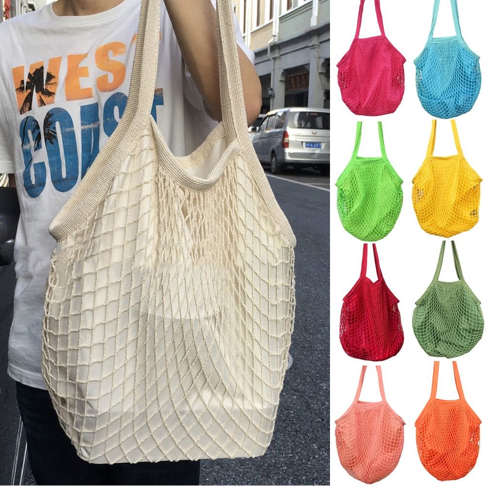 Wytrzymałe bawełniane torby na – Crochet Market Bag recenzja i cena