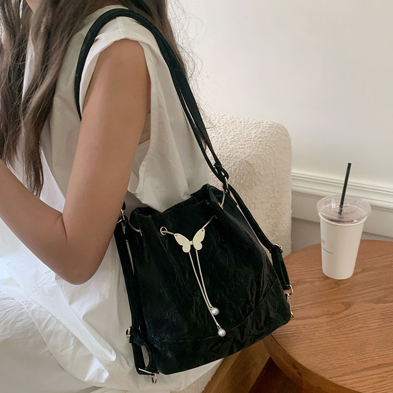 Damski plecak ze sznurkiem w k – Mini Backpack Women recenzja i cena