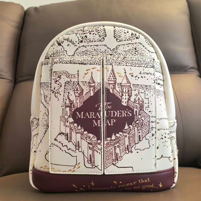 Torba na ramię z nadrukiem map – Mini Backpack Women recenzja i cena