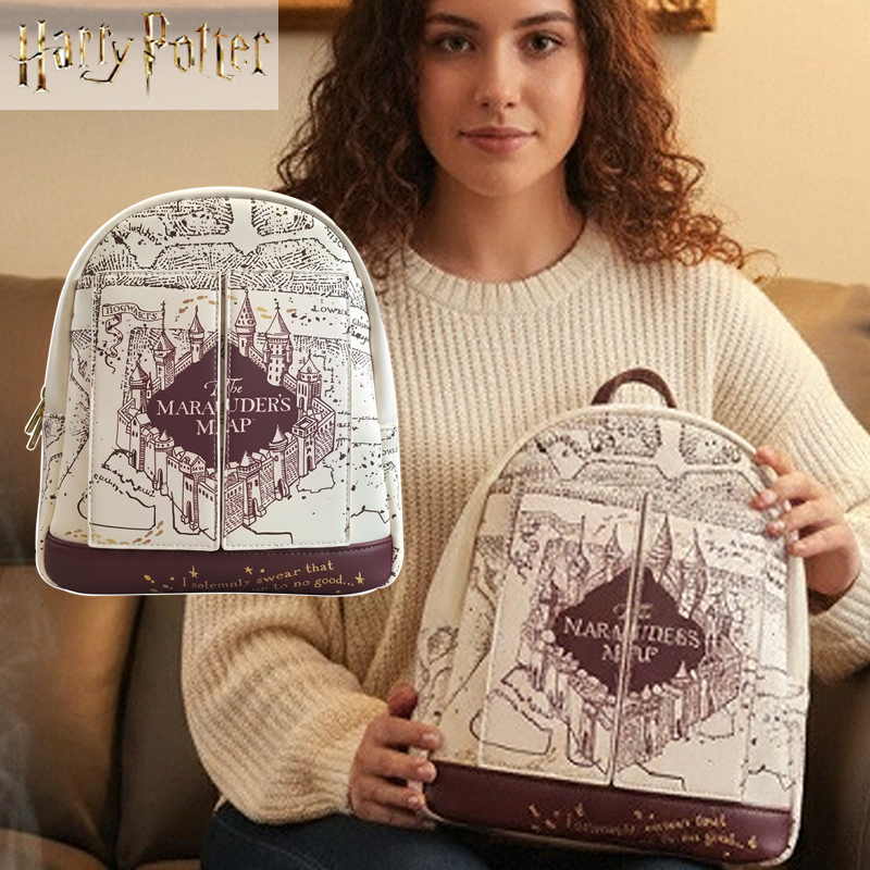 Torba na ramię z nadrukiem map – Mini Backpack Women recenzja i cena