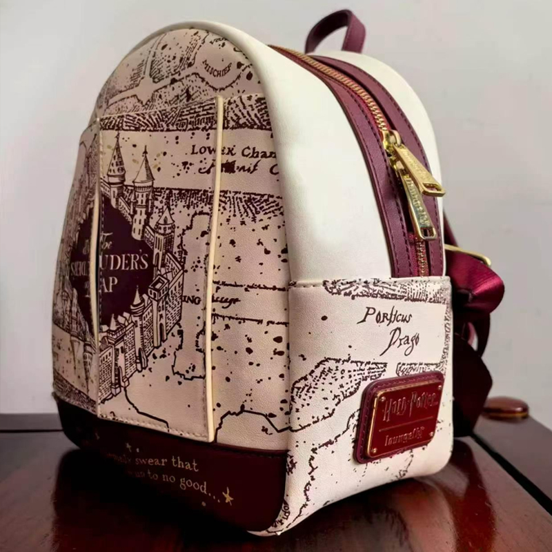 Torba na ramię z nadrukiem map – Mini Backpack Women recenzja i cena