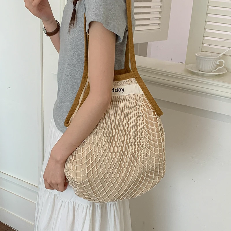 Letnia Plażowa Lekka Torba na  – Crochet Market Bag recenzja i cena