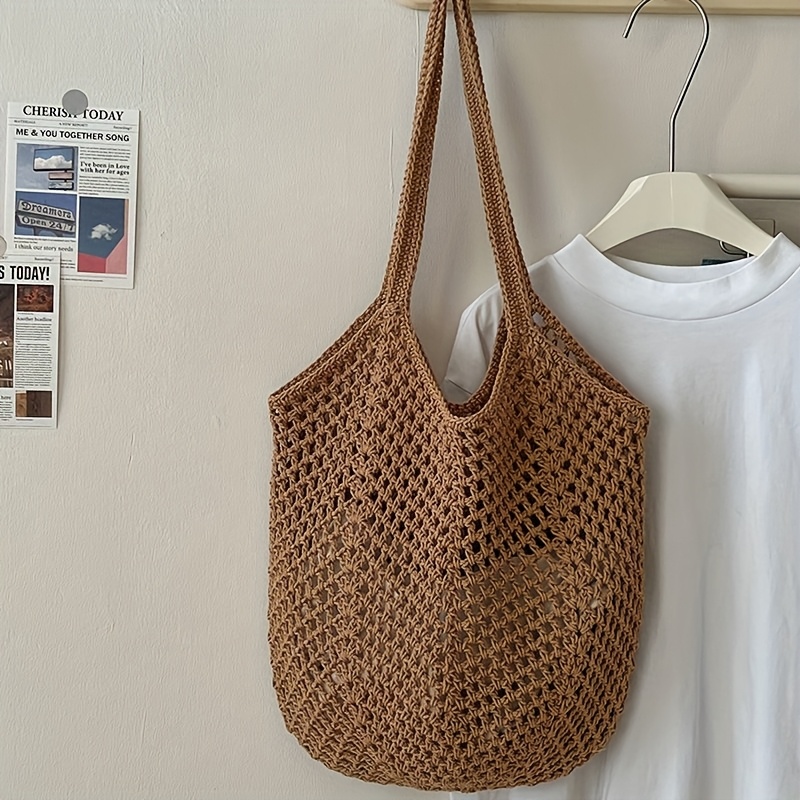 Torba na ramię z siatki szydeł – Crochet Market Bag recenzja i cena