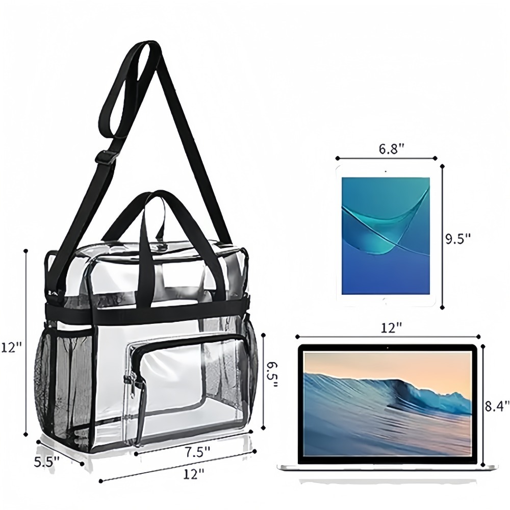 Przezroczysta torba typu tote, – Women Bags For Work recenzja i cena