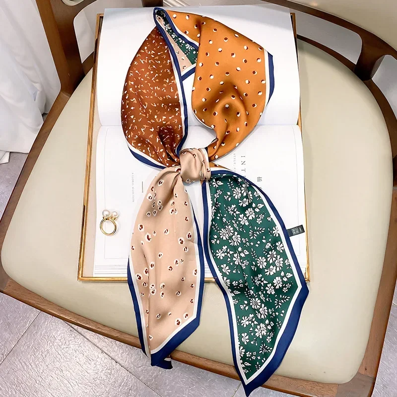 Wąski szalik z nadrukiem, w kr – Women'S Bags Designer Brands recenzja i cena