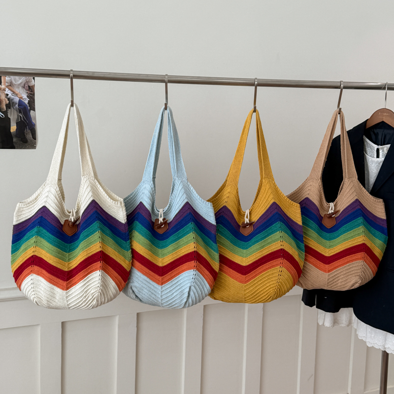 Torba plażowa na ramię z szyde – Crochet Market Bag recenzja i cena