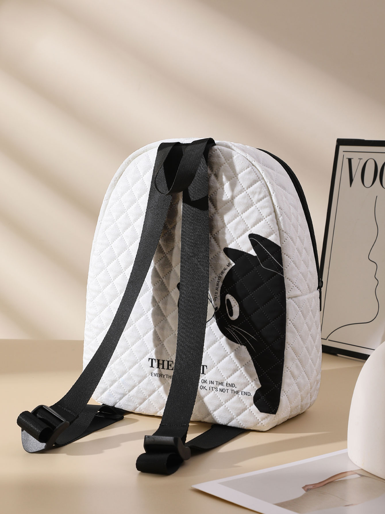 Kompaktowy plecak pikowany z n – Mini Backpack Women recenzja i cena