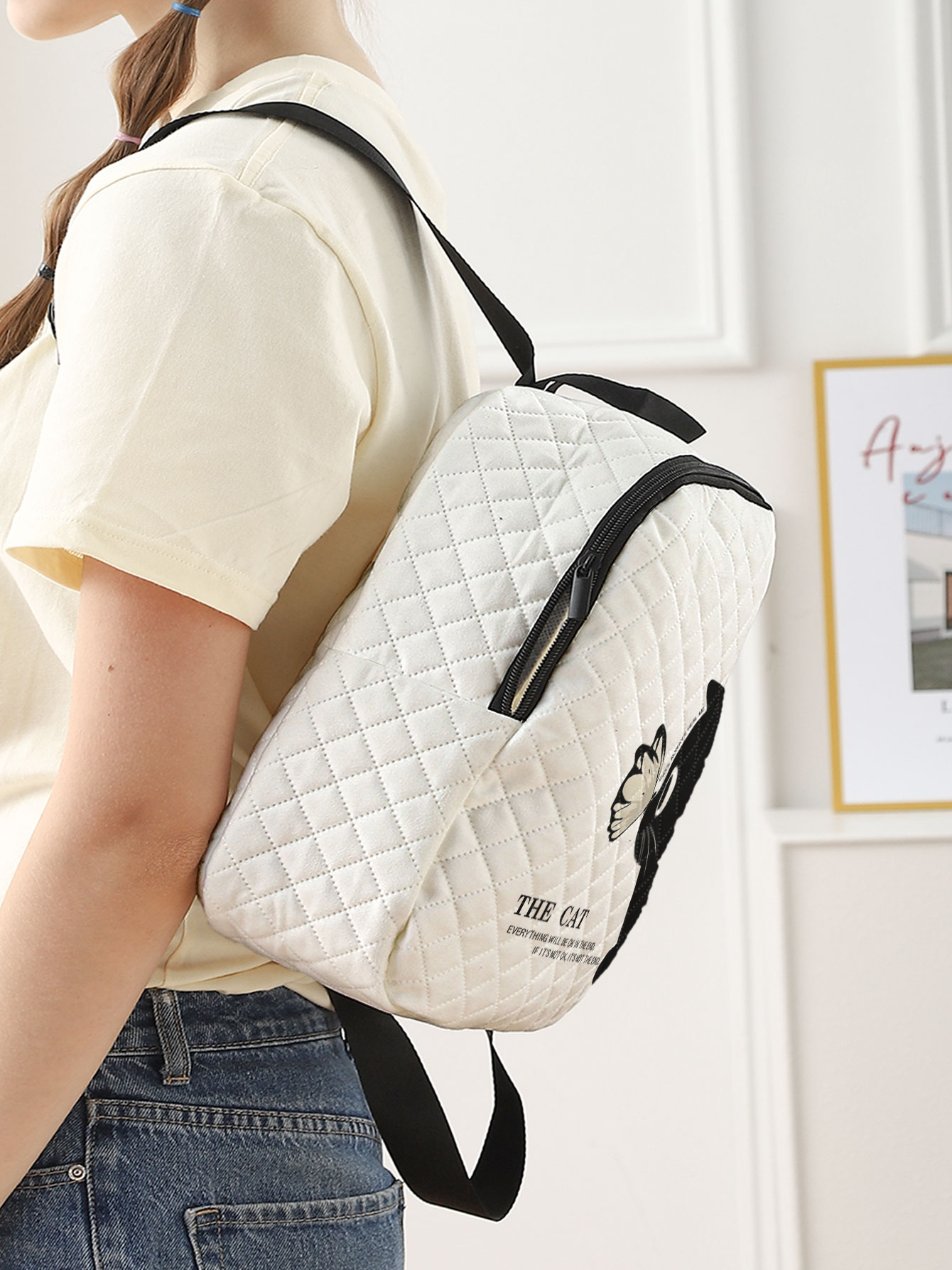 Kompaktowy plecak pikowany z n – Mini Backpack Women recenzja i cena