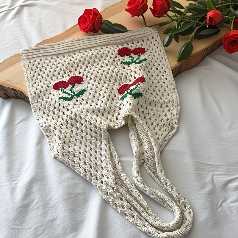 Stylowa damska torba na ramię  – Crochet Market Bag recenzja i cena