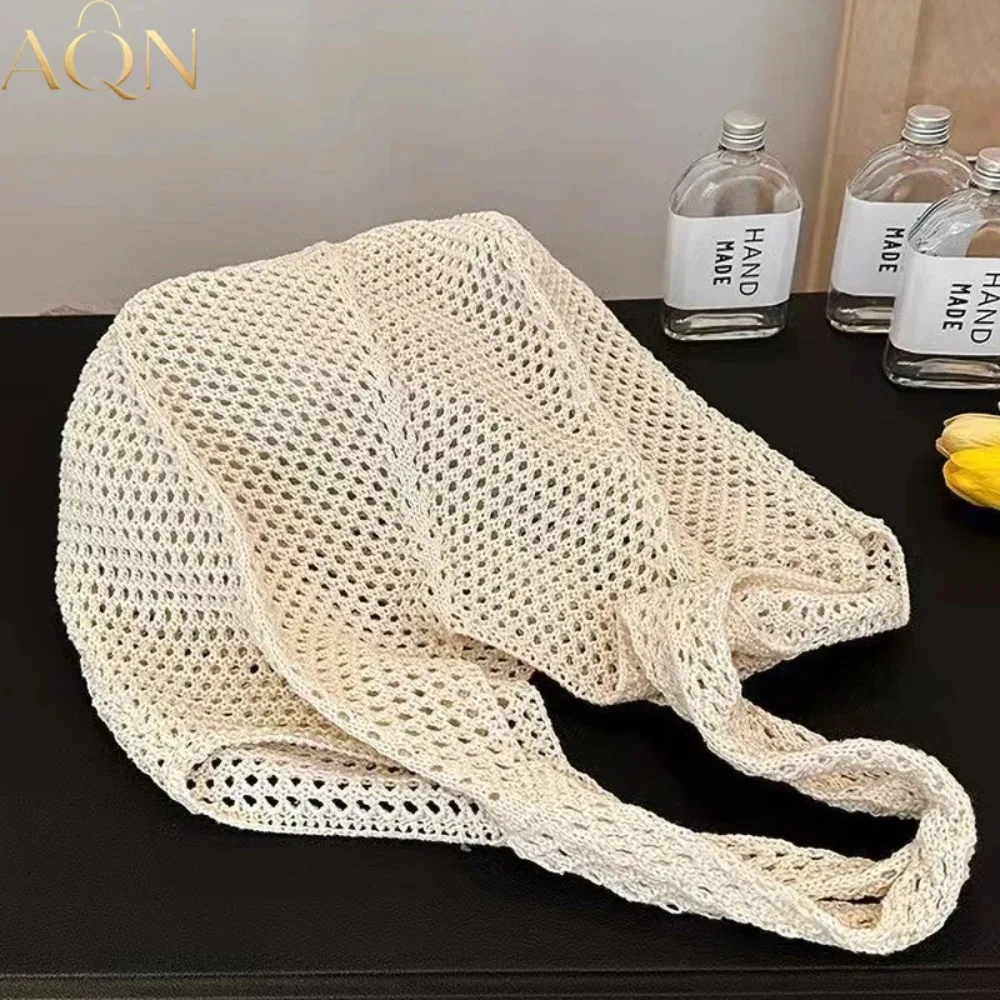 AQN Damska codzienna torba na  – Crochet Market Bag recenzja i cena