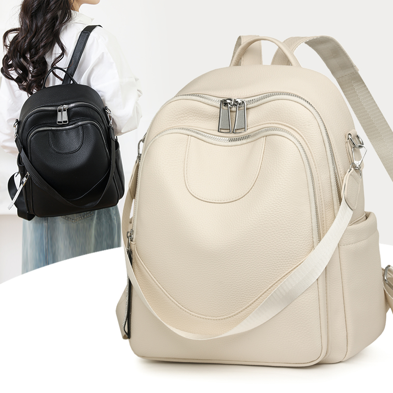 Modny damski skórzany plecak o – Women Bags Ru recenzja i cena