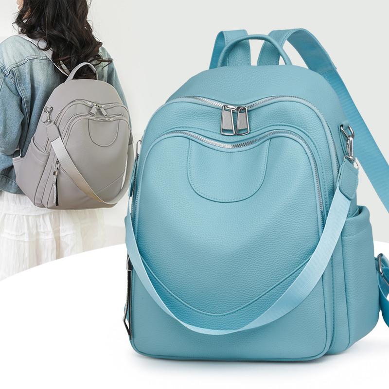 Modny damski skórzany plecak o – Women Bags Ru recenzja i cena