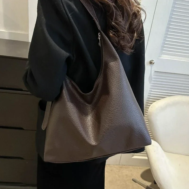Modna skórzana torba z grubej  – Women Bags In Trend recenzja i cena