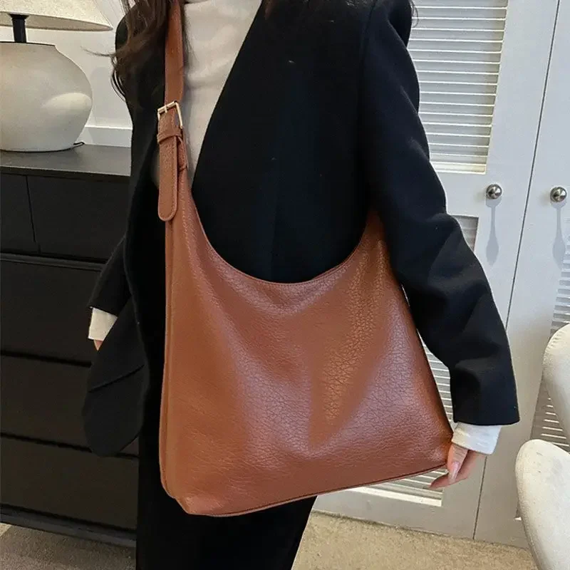 Modna skórzana torba z grubej  – Women Bags In Trend recenzja i cena