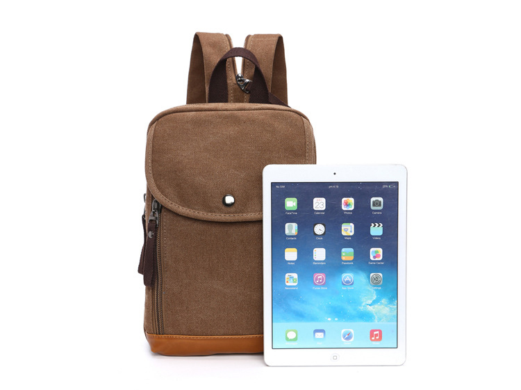 Męski płócienny mini plecak, d – Mini Backpack Women recenzja i cena