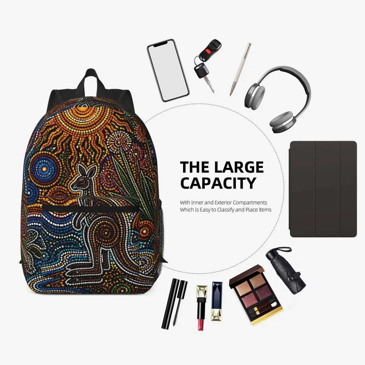 Aborygeński Kangur Abstrakcyjn – Women'S Kangaroo Bags recenzja i cena
