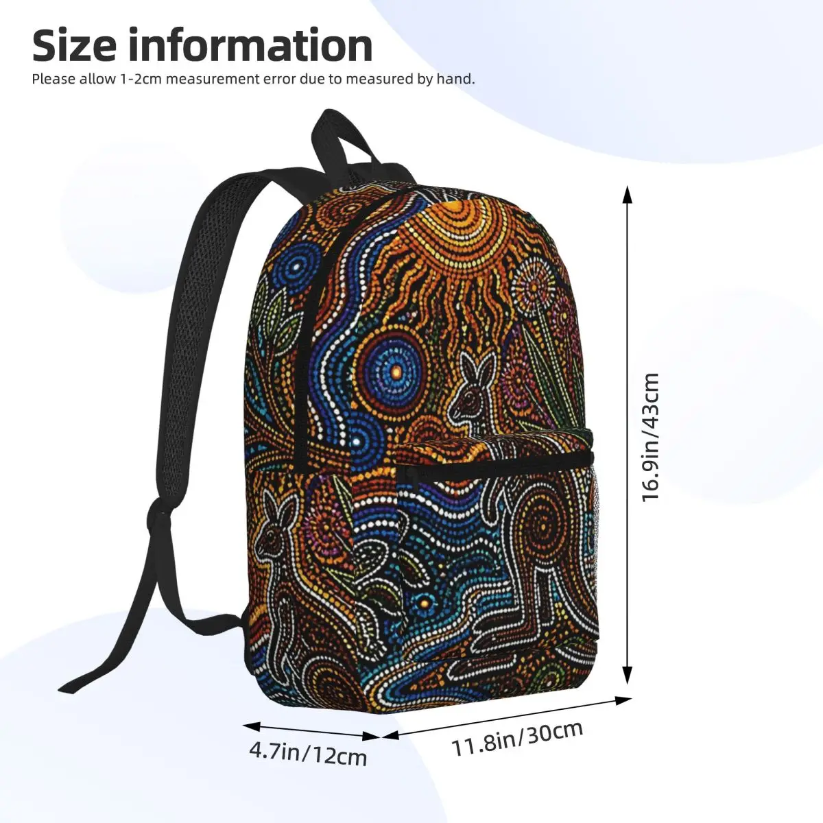 Aborygeński Kangur Abstrakcyjn – Women'S Kangaroo Bags recenzja i cena