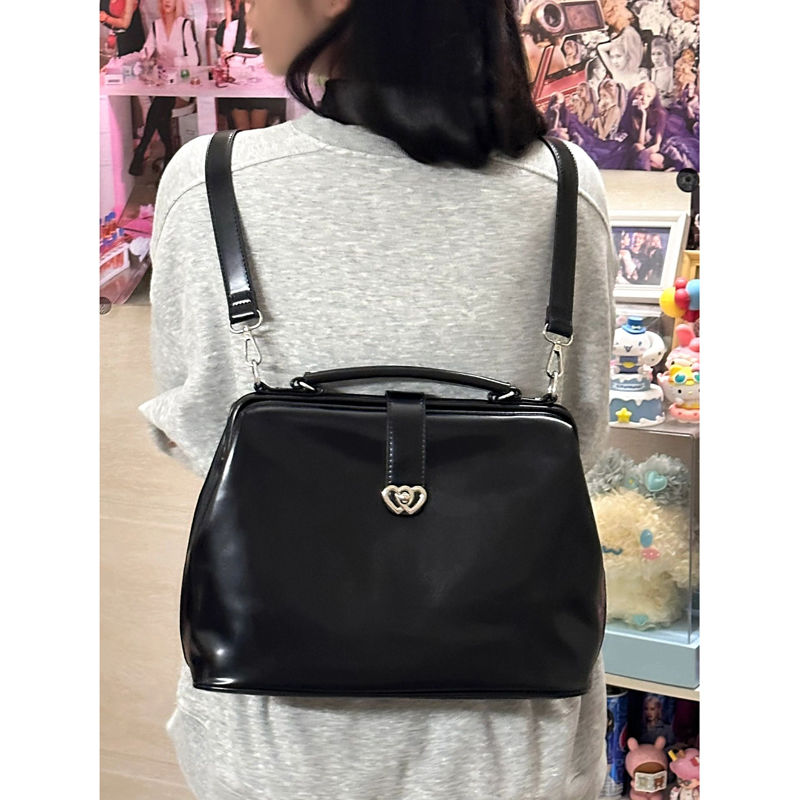 Vintage Czarna Y2k Mochila Dam – Mini Backpack Women recenzja i cena