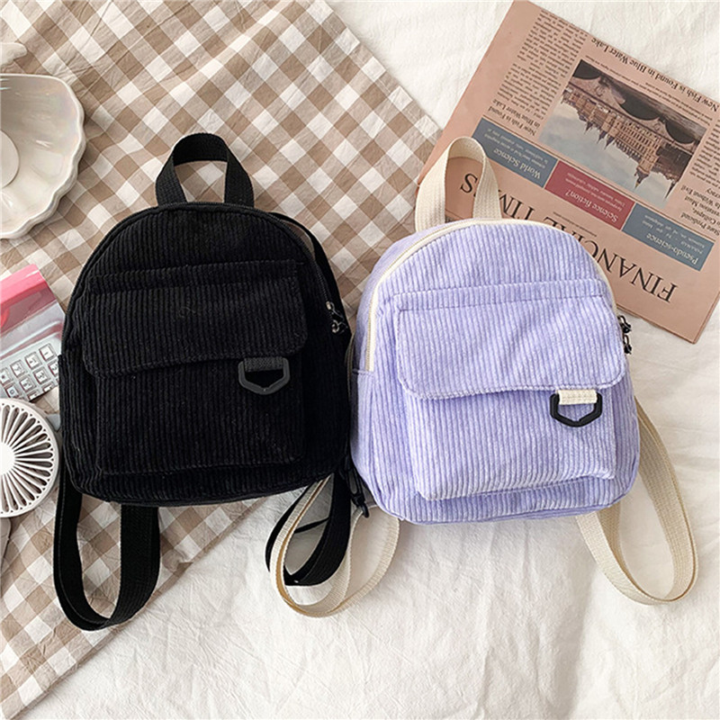 Jednokolorowy mini plecak sztr – Mini Backpack Women recenzja i cena